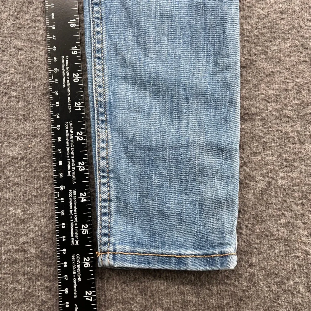 Abercrombie Kids Girls High Rise Jean Legging Medium Wash Blue Size 9/10 Long